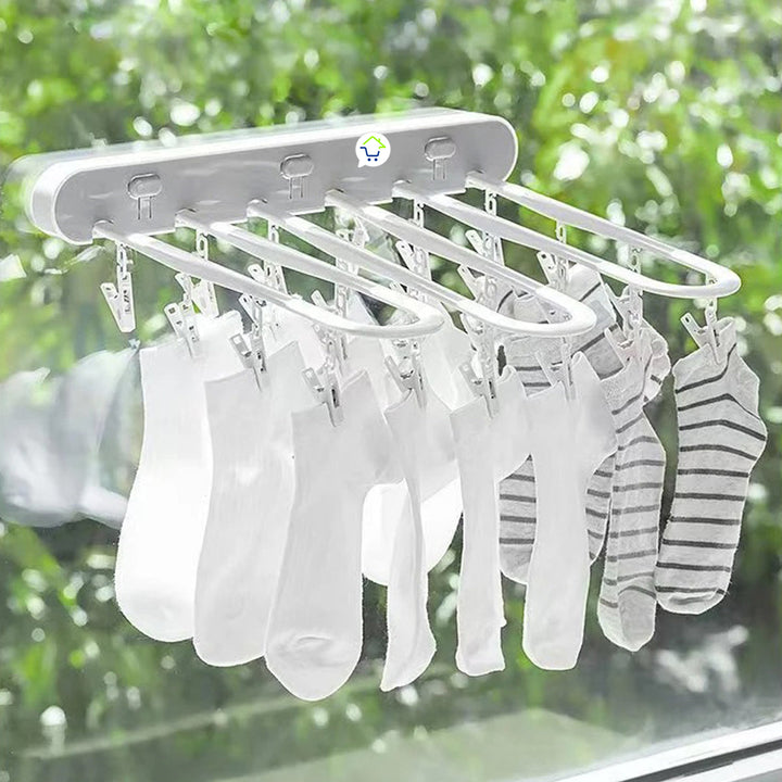 Tendedero Plegable Para Secar Ropa Interior Colgador Ahorra Espacio CENC-048