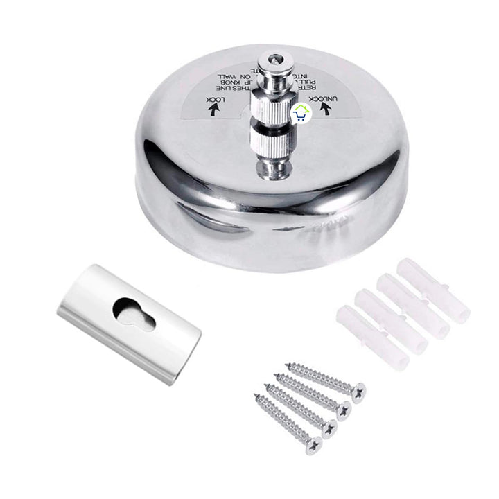 Tendedero Retráctil Colgante Pared Ajustable Ropa 22044