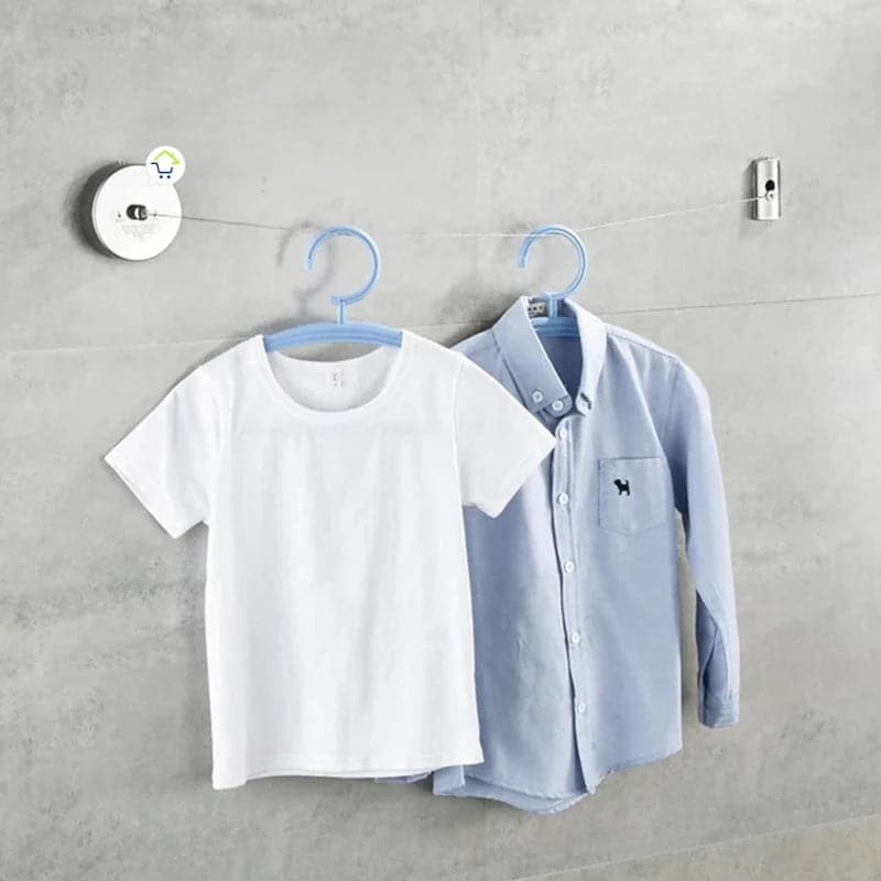Tendedero de ropa retráctil de 1 cuerda ajustable de 3 metros