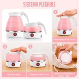 Tetera Plegable Hervidor Eléctrico De Agua Calentador Portátil LO515