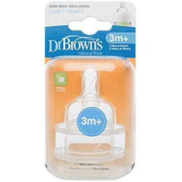 Tetina Boca Ancha 3+ X2 D1748 Dr Brown