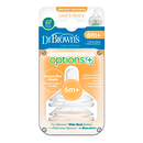 Tetina Boca Ancha 6+ X2 D1749 Dr Brown