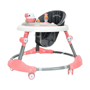 CAMINADOR PARA BEBÉ CON JUEGOS INTERACTIVOS Y ALTURA AJUSTABLE ROSADO Y-W402 MUNBE