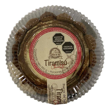 POSTRE ENDULZA TU VIDA 650G TIRAM/CHOC