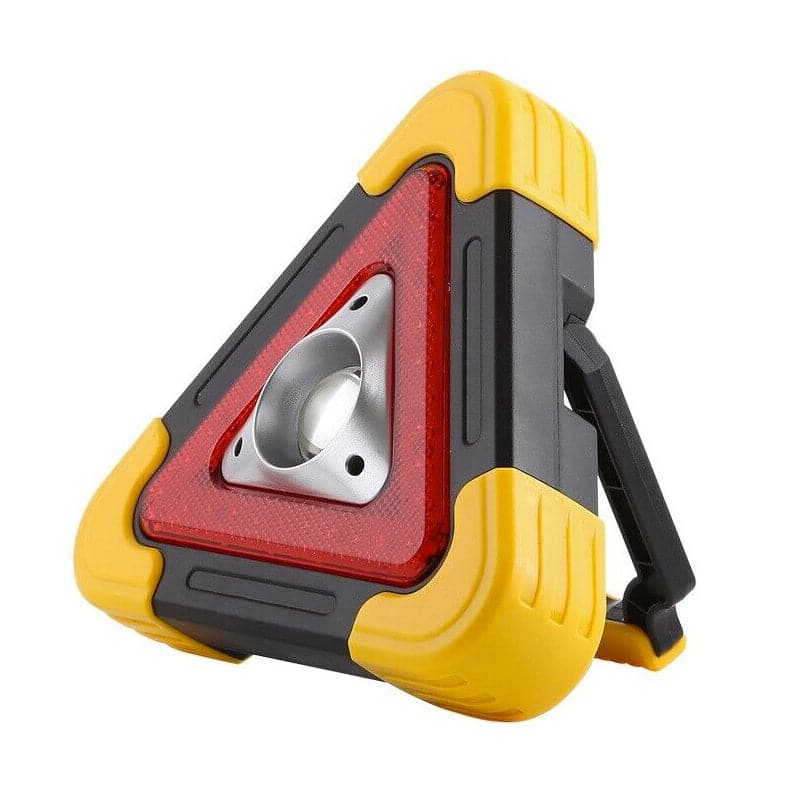 Triángulo De Seguridad Luz Led Solar De Emergencia Para Auto