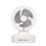 Ventilador de Mesa Recargable 7" Incluye Panel Solar 6V-3.5W BP-V145S