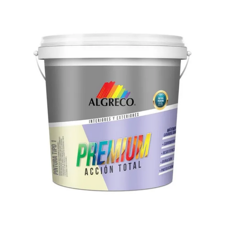 VINILO ALGRECO TIPO 1 BLANCO HUESO X BALDE