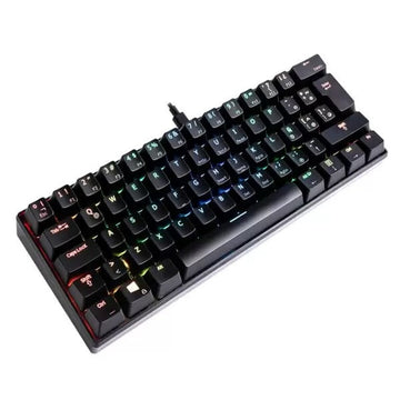 Teclado Gamer VSG MINTAKA 60% Mecanico, RGB, Negro Switche KAILH RED
