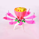 Vela Flor Mágica Cumpleaños Aniversarios Flor Decorativa A-1