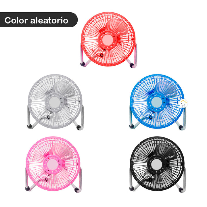 Ventilador Abanico Potente 6 Pulgadas Alta Velocidad Escritorio Oficina MS2009
