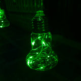 Cortina Micro LED 12 Tiras Estilo Campana 3 x 2 m 312 Luces Verde 1620V