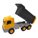Volqueta Juguete Montable Camión Grande Volco Construcción Con Palas PF966