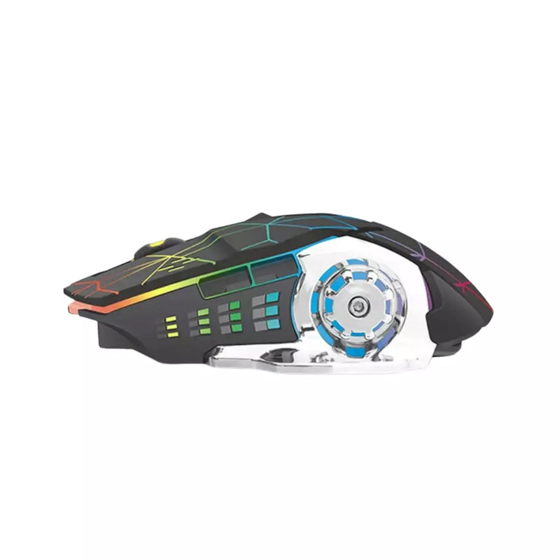 Mouse Inalámbrico USB Retroiluminado Jertech W200