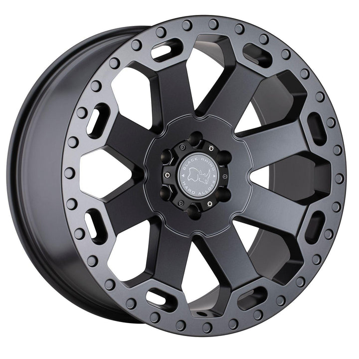 RIN BLACK RHINO WARLORD 17X8 5X120 ET+35 BOCIN 76 M-GNMTL JW17099