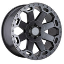 RIN BLACK RHINO WARLORD 20X9 5X127 ET-12 BOCIN 71 M-GNMTL JW20048
