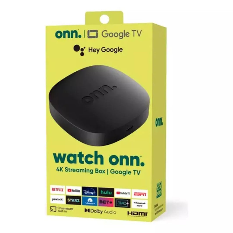Watch Onn  De Google En Box Resolución 4K