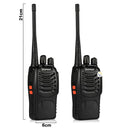 Walkie Talkies Recargables 16 Canales Base Radio Teléfono BF-777S