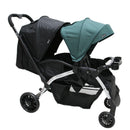 COCHE GEMELAR KIPTO DUAL EB1230 EBABY VERDE