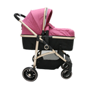 COCHE MOISES CARRI DELUXE EB129 ROSADO EBABY