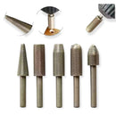 Pack de 5 Brocas para Pulir y Moldear