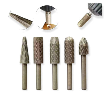 Pack de 5 Brocas para Pulir y Moldear