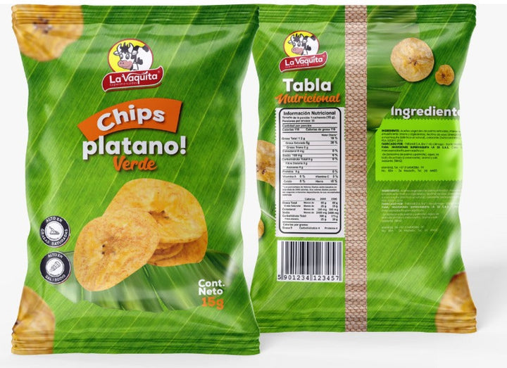 DOCENA PLATANO VERDE X 28 GRS