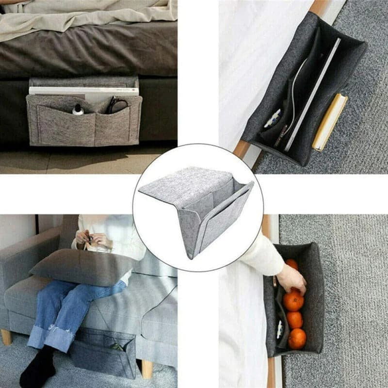 Organizador lateral para cama o muebles