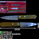 CUCHILLO EXCALIBUR MADERA 4”