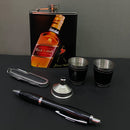Whiskera Licorera Con Copas Navaja Lapicero Set Licorera Wiskera Regalo MR-19