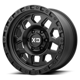 RIN XD132 17X8 6X114 ET25 BOCIN 132 S-BLK JW17054