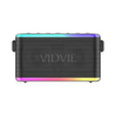 Parlante Recargable Bluetooth De 60W + 2 Micrófonos  Vidvie  XL-SP910
