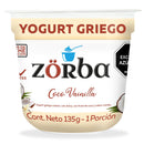 YOGURT GRIEGO ZORBA 135G COCO/VAINILLA