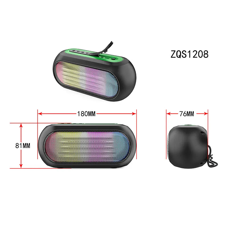 Radio Parlante RGB ZQS1208