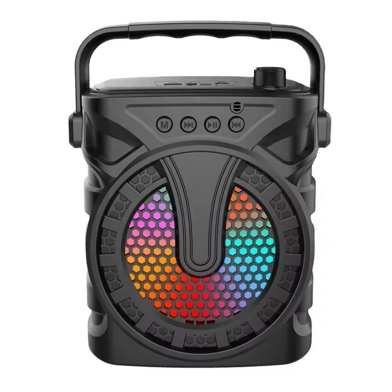 Radio Parlante Portatil Con Luz RGB  ZQS6127