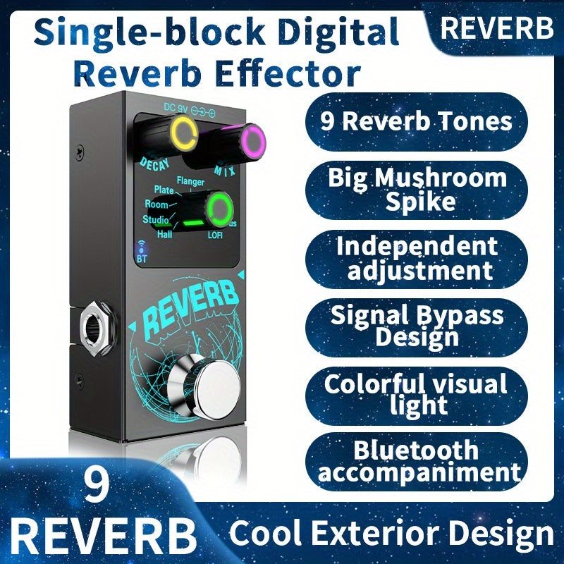Efectos: Reverb para Guitarra - Pedales de Reverberación