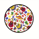 Calentador de Tortillas Fiesta: Bolsa Aislada de Doble Cara, Tamaño 27.94cm, Segura para Microondas, Perfecta para Tortillas de Maíz y Harina - ¡Mantiene Calientes hasta por Una Hora!