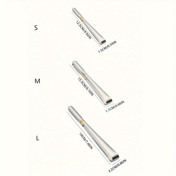 Pinzas de acero inoxidable para hielo, azúcar, frutas y BBQ, multifuncionales, 1 unidad, utensilios de cocina