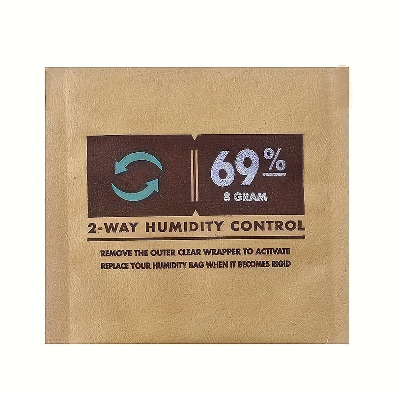 Bolsa de humedad unidireccional, paquete al por mayor sellable de 8g con relativa humedad del 69%, saquito de humedad