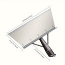 Paleta de Jardín de Acero Inoxidable con Mango de Madera - Herramienta Resistente al Óxido para Cavar y Deshierbar, Diseño Ergonómico para Trabajos Exteriores, Regalo Perfecto para el Día de la Madre o del Padre (Sin Baterías), Construcción Robusta, Cult