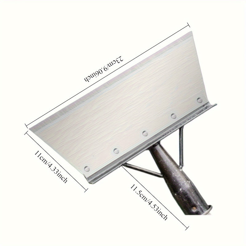 Paleta de Jardín de Acero Inoxidable con Mango de Madera - Herramienta Resistente al Óxido para Cavar y Deshierbar, Diseño Ergonómico para Trabajos Exteriores, Regalo Perfecto para el Día de la Madre o del Padre (Sin Baterías), Construcción Robusta, Cult