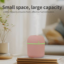 Humedificador portátil USB - Fabricante de niebla de escritorio ultra-quieto con aromaterapia inteligente, luz nocturna LED y pulverización nano para uso en casa, coche y oficina, ventilación de coche | Diseño elegante | Construcción de plástico, difusor