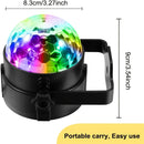 Ilumina Tu Fiesta Con Luces De DJ Con Control Remoto: 7 Modos, Bola De Luz De Discoteca RGB, Lámpara Estroboscópica Y Más.