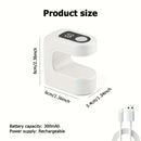 Linterna Portátil Mini para Uñas con Pantalla Digital, Secador de Gel Plástico Recargable USB, Ideal para Endurecer Uñas en Casa y Salón