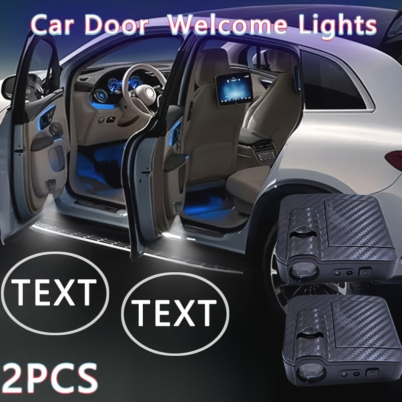 2 Piezas de Luces LED Proyectoras para Puertas de Coche, Bienvenida y Paso para Dacia, Volvo, Subaru, Citroën, Mazda