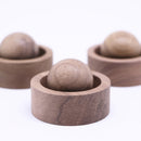 1 Difusor de Aroma de Madera de Nuez, Dispersor de Aroma de Madera Sin Fragancia para Hogar y Coche, Decoración Elegante de Vacaciones para Navidad, Halloween, Pascua, Janucá, Acción de Gracias