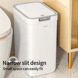 Cubo de Basura Joybos de Gran Capacidad con Tapa - Presión y Sellado, Bloqueo de Olores, Montaje en Pared o Independiente para Cocina y Baño, Esenciales para el Hogar, Suministros de Limpieza