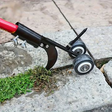 1pc Herramienta Manual para Arrancar Malezas con Rueda Rodante - Sin Necesidad de Mango, Ideal para Jardín, Césped y Acera - Eliminación Eficiente de Malas Hierbas con Menor Esfuerzo Físico, Mantenimiento del Jardín, Limpiador de Caminos, Mecanismo de Pa