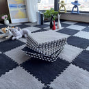 20 unidades de Alfombra de Espuma de Poliéster y EVA Lavable a Mano y Tatami Amovible para Dormitorio y Hogar, Baldosas de Alfombra Personalizables - 29,97 x 29,97 cm Cada Una