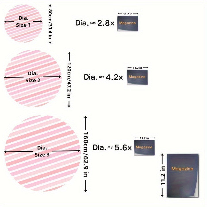 1pc Alfombra Redonda de Peluche para Suelo - Antideslizante y Lavable en Máquina, 100% Poliéster, Gris Claro y Grisáceo, Tamaños 79.76/119.89/159.77 cm para Dormitorio y Sala de Estar, Decoración del Hogar