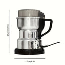 1 pieza de molinillo multifuncional - Molinillo de alta potencia para moler frijoles, lentejas, nueces y más, 201 acero inoxidable con 25000 RPM, 110V, enchufe de EE. UU., perfecto para uso en cocina y regalos de vacaciones, mini molinillo para cocina, r